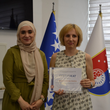 Dodijeljeni certifikati polaznicama kursa engleskog jezika